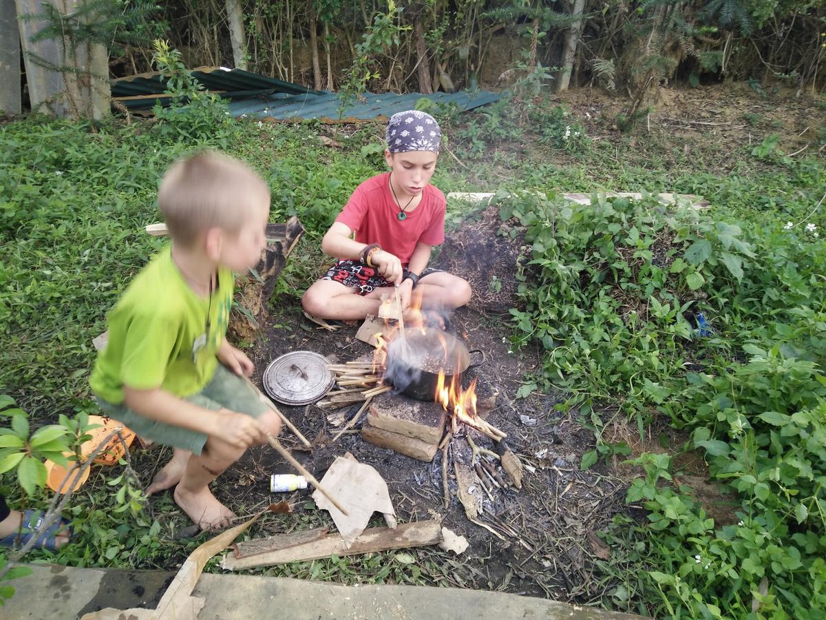 באק הא Flower Hmong Homestay מראה חיצוני תמונה